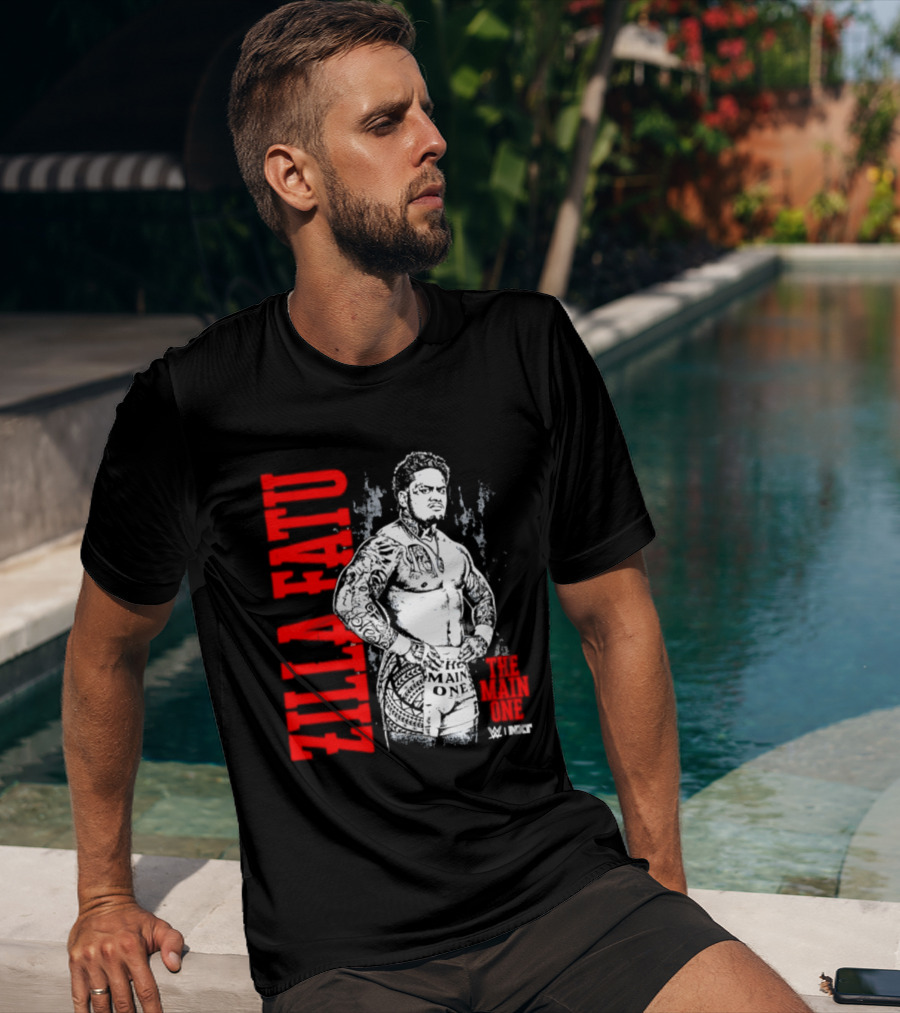 Zilla Fatu The Main One NXT Fatu Vertical WWE T-Shirt