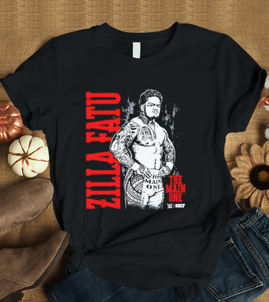 Zilla Fatu The Main One NXT Fatu Vertical WWE T-Shirt