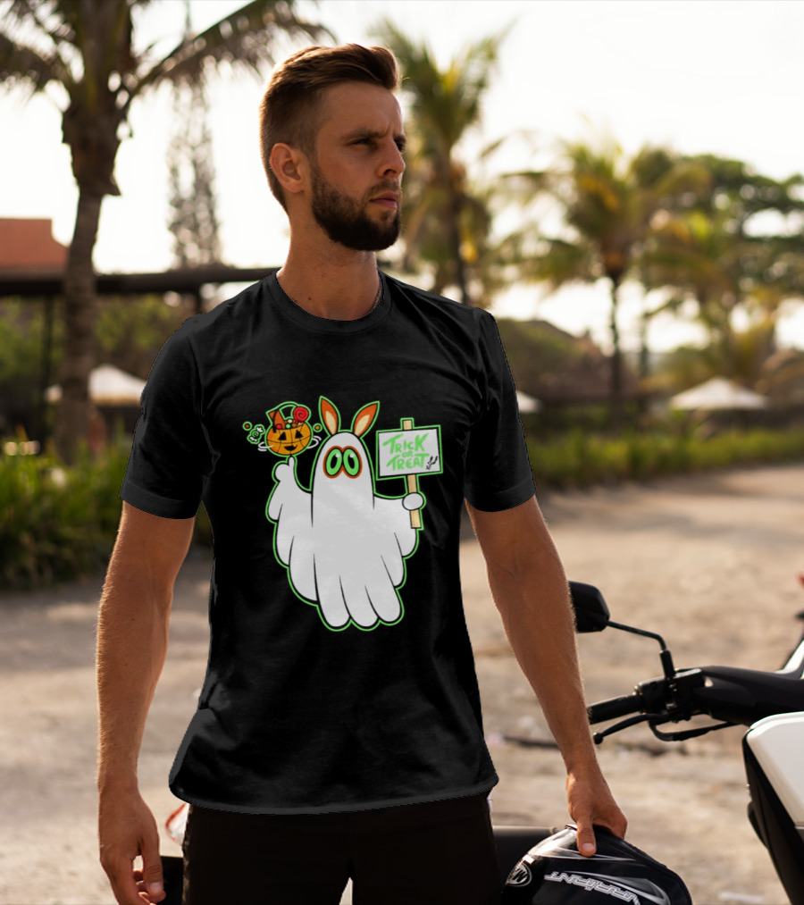 Halloween Trick Or Treat Ghost 2026 27 Spurs T-Shirt