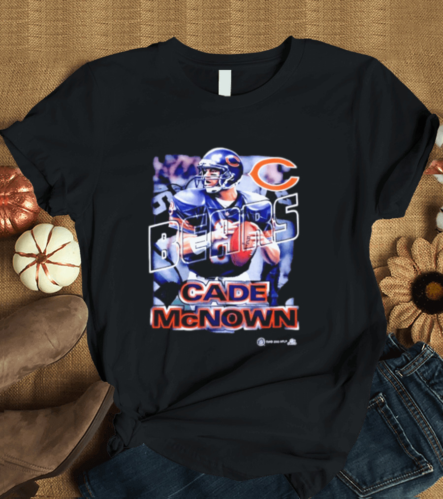 Chicago Bears Cade McNown Football Quarterback Player T-Shirt