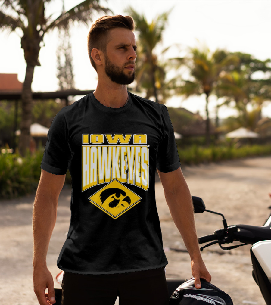Iowa Hawkeyes Preschool Trench Kings Official Team Overprint T-Shirt