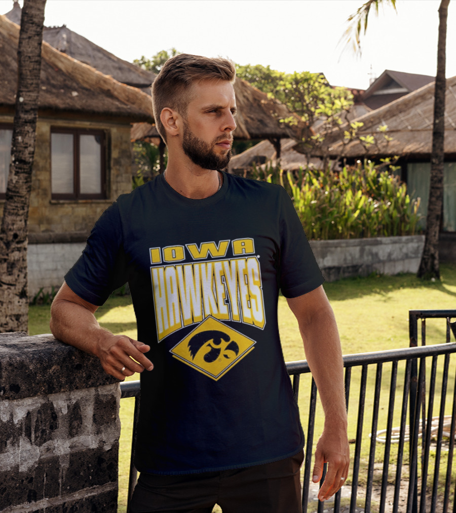 Iowa Hawkeyes Preschool Trench Kings Official Team Overprint T-Shirt