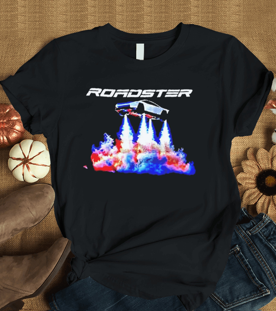 Flying Roadster 2026 Rocket Launch T-Shirt