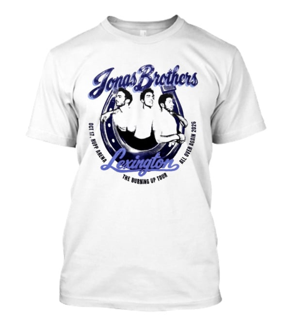 Jonas Brothers Rupp Arena Lexington October 17th 2026 Tour T-Shirt