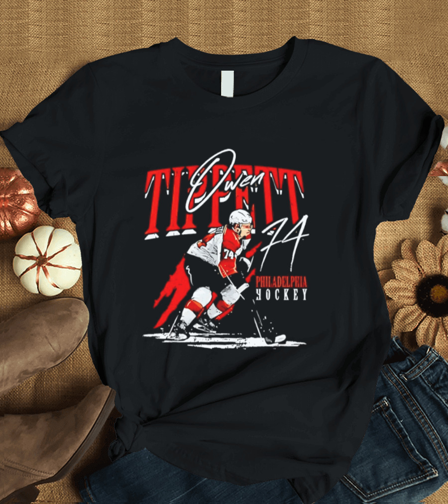 Owen Tippett Philadelphia Hockey 74 T-Shirt