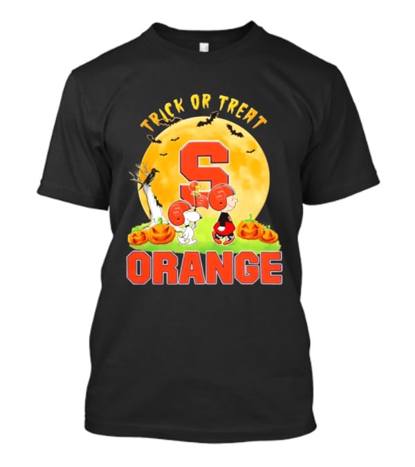Syracuse Orange Peanuts Trick Or Treat Halloween 2026 T-Shirt