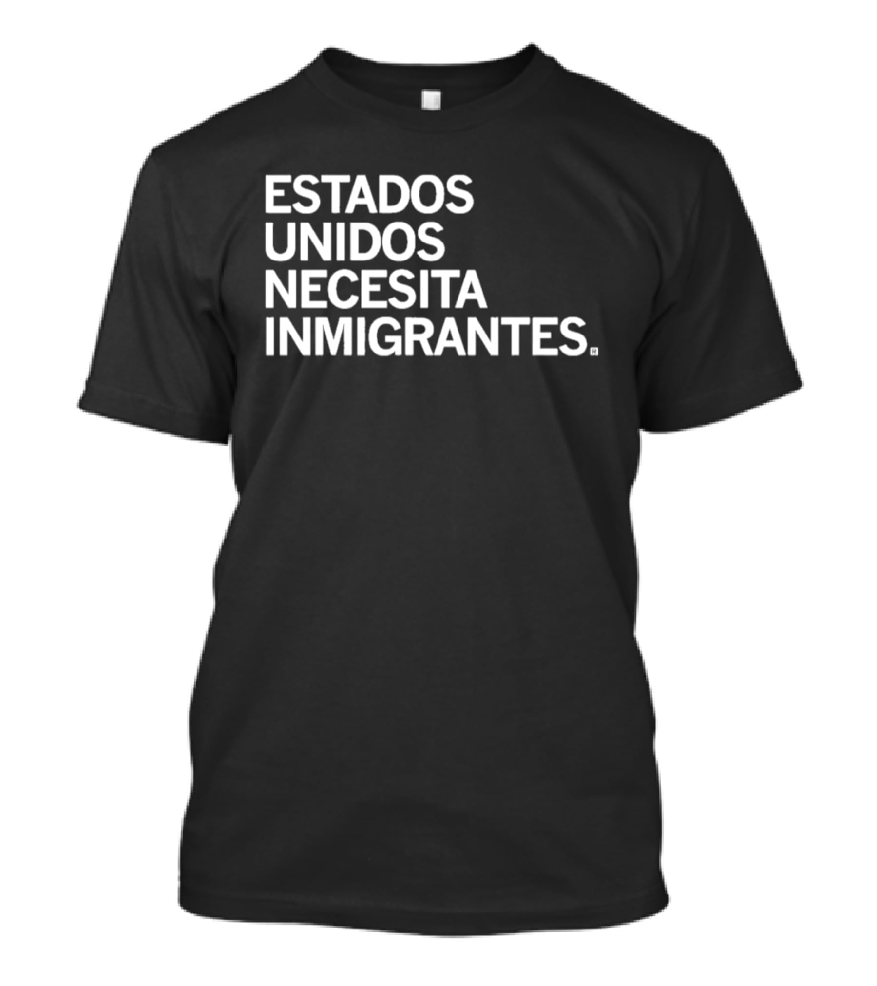 Estados Unidos Necesita Inmigrantes Spanish Jamie Bonkiewicz T-Shirt