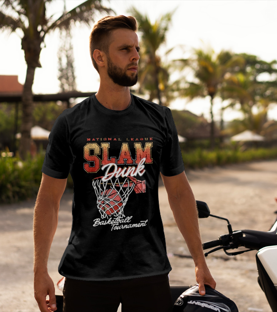 National League Slam Dunk Basketball Tournament T-Shirt