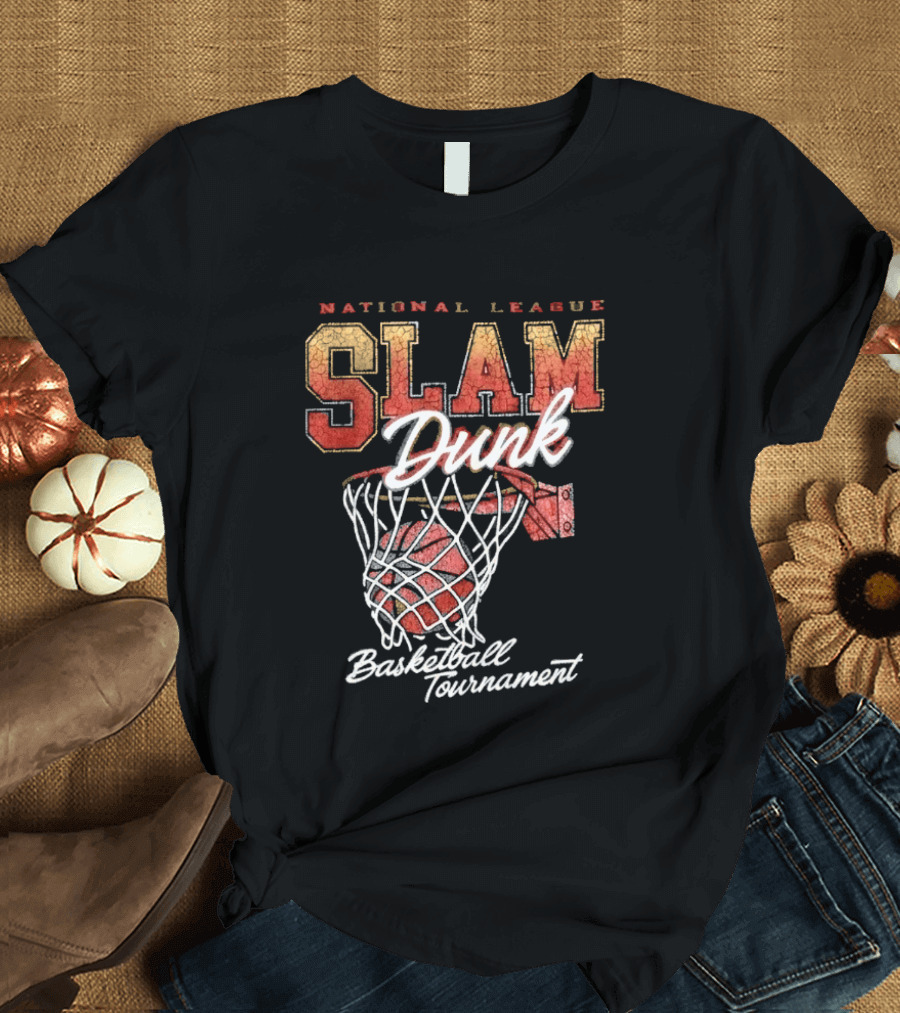 National League Slam Dunk Basketball Tournament T-Shirt