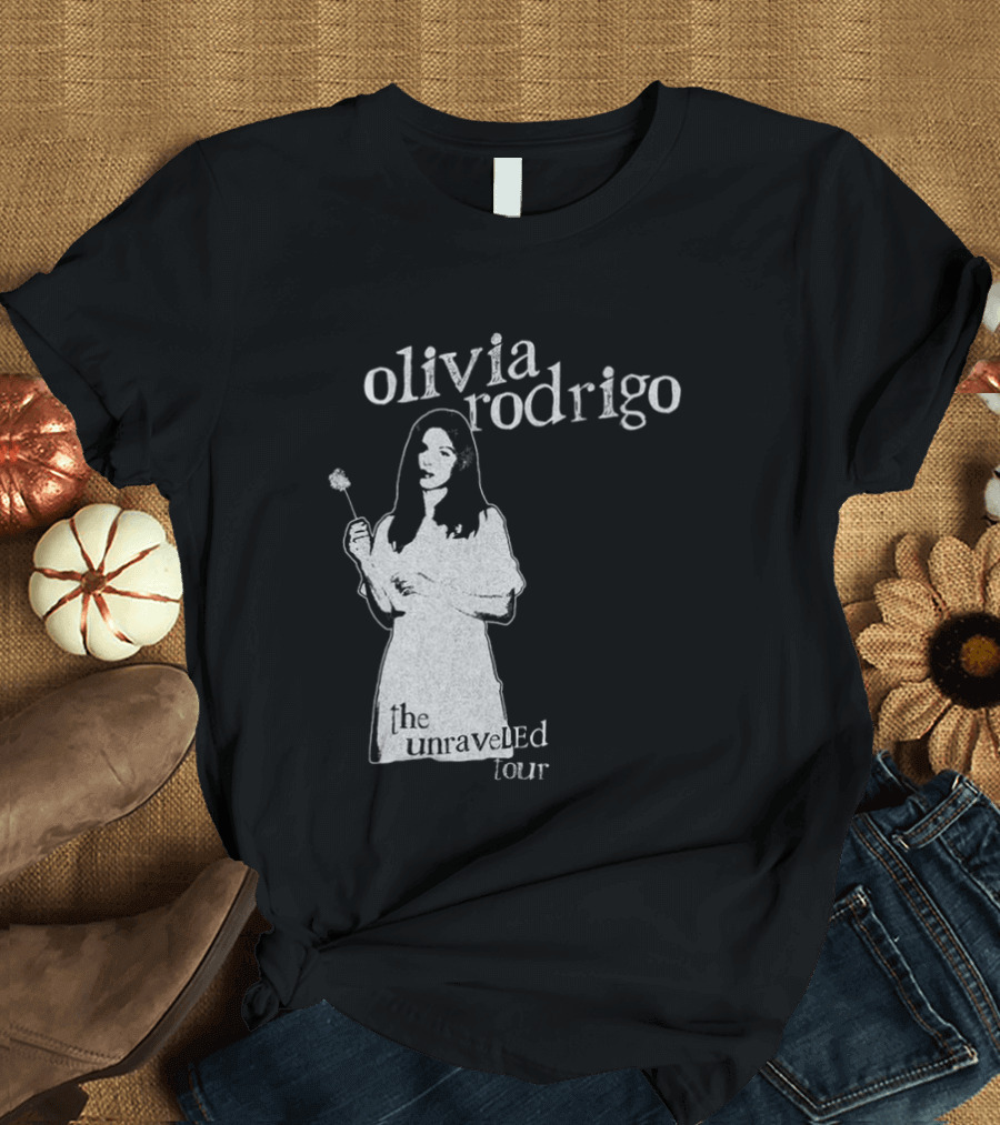 Olivia Rodrigo Unraveled Tour Dates 2026 2027 Dandelion T-Shirt