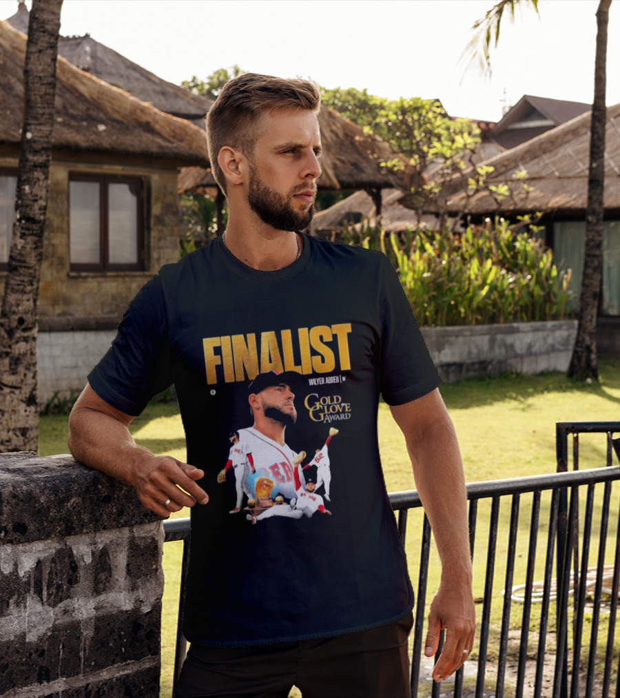 Wilyer Abreu Red Sox Gold Glove Finalist Award T-Shirt