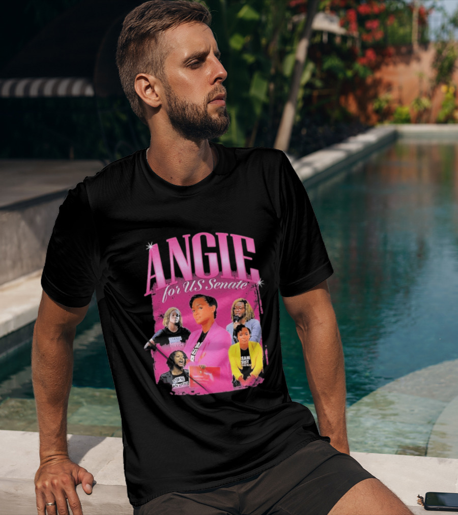 ANGIE For US Senate 2026 Empowerment Leadership Stand Resist Unify T-Shirt