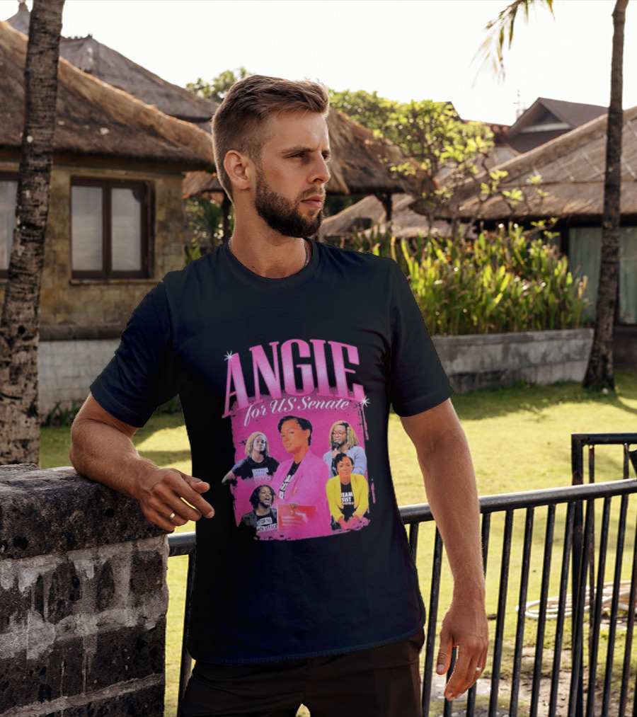 ANGIE For US Senate 2026 Empowerment Leadership Stand Resist Unify T-Shirt