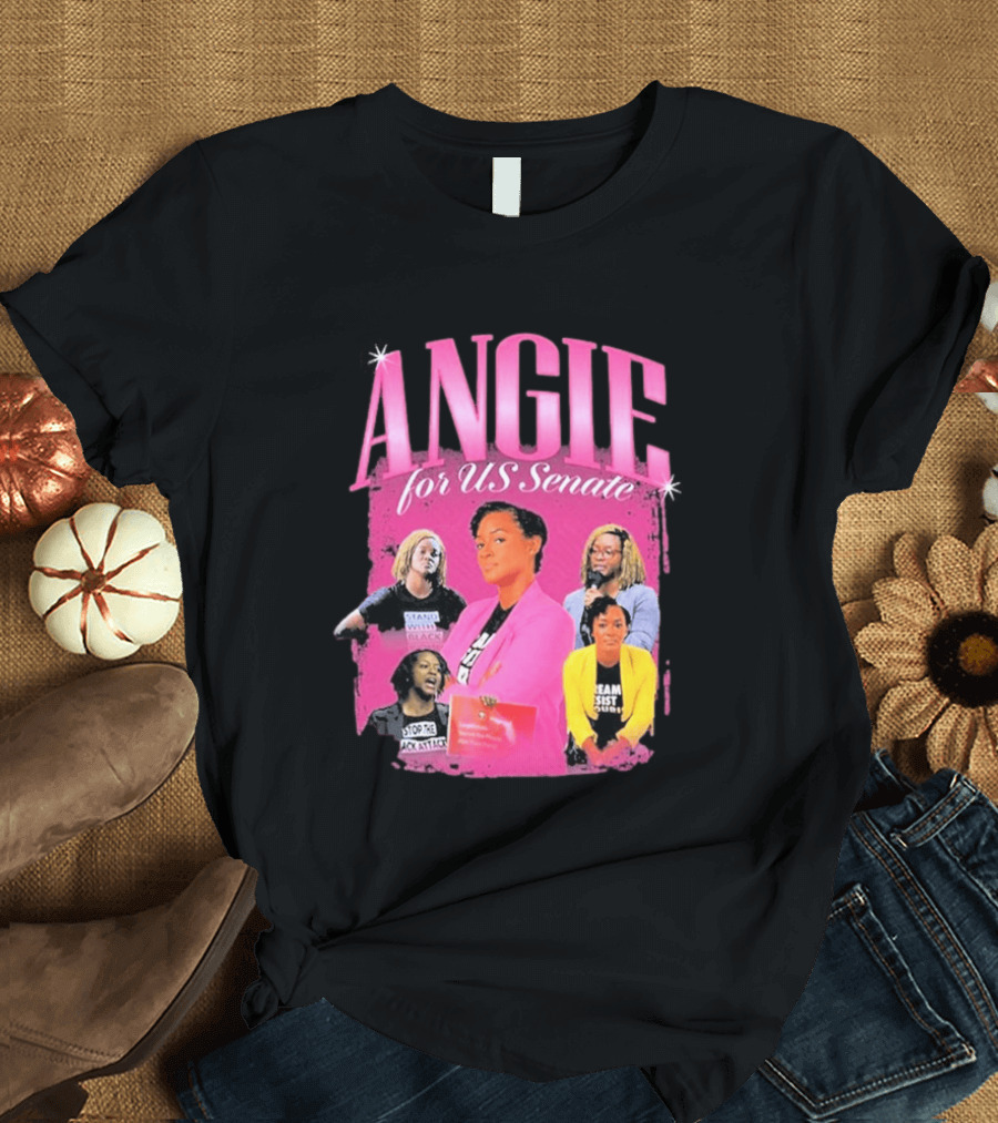 ANGIE For US Senate 2026 Empowerment Leadership Stand Resist Unify T-Shirt