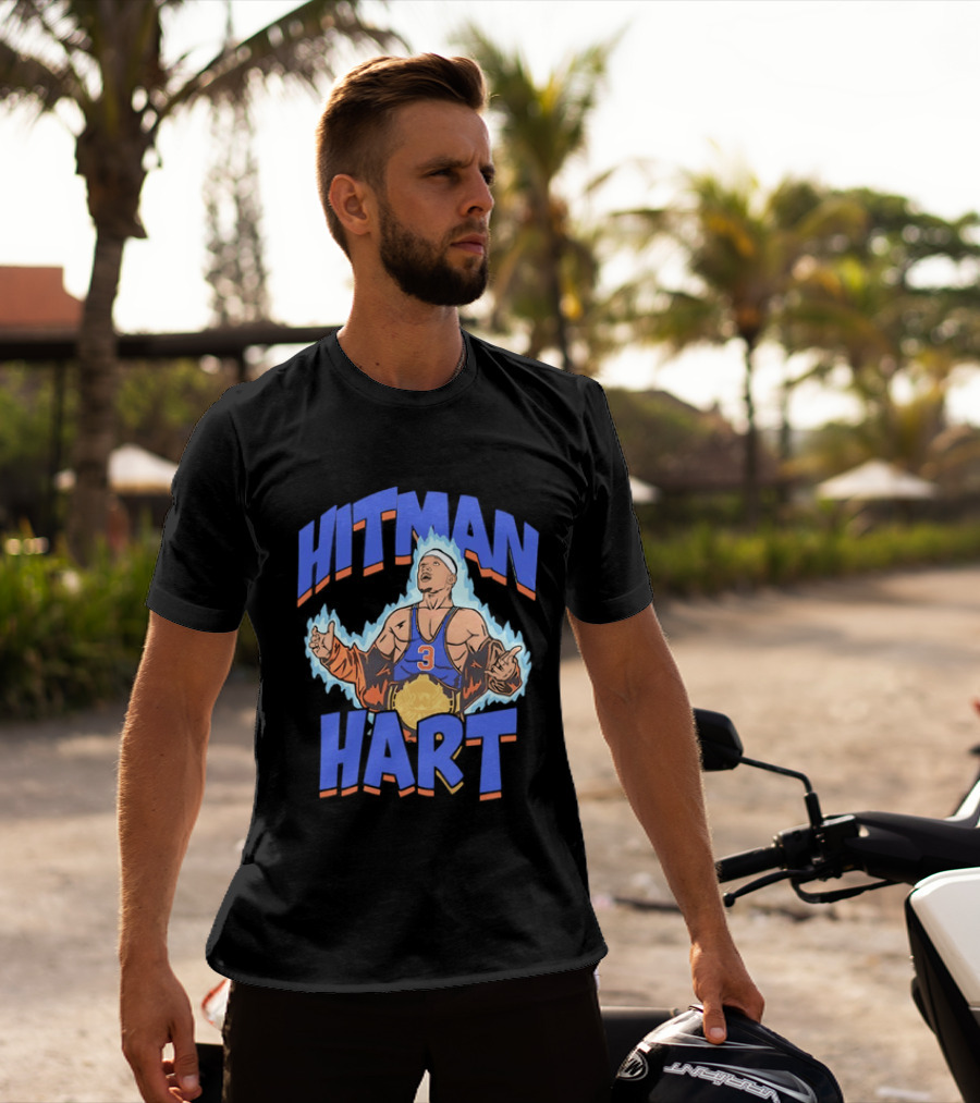Hitman Hart 3 Basketball Champion T-Shirt