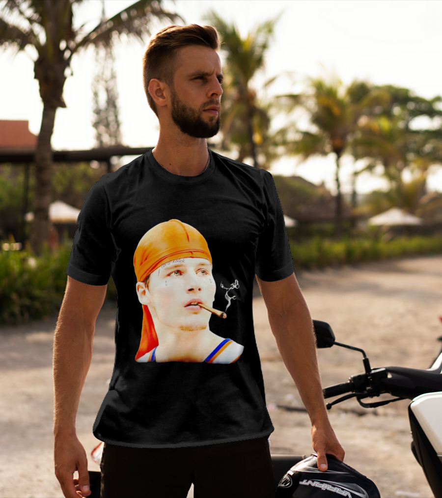 Gangsta Kolek Tyler Kolek Cool Kolek New York Knicks Cigar T-Shirt