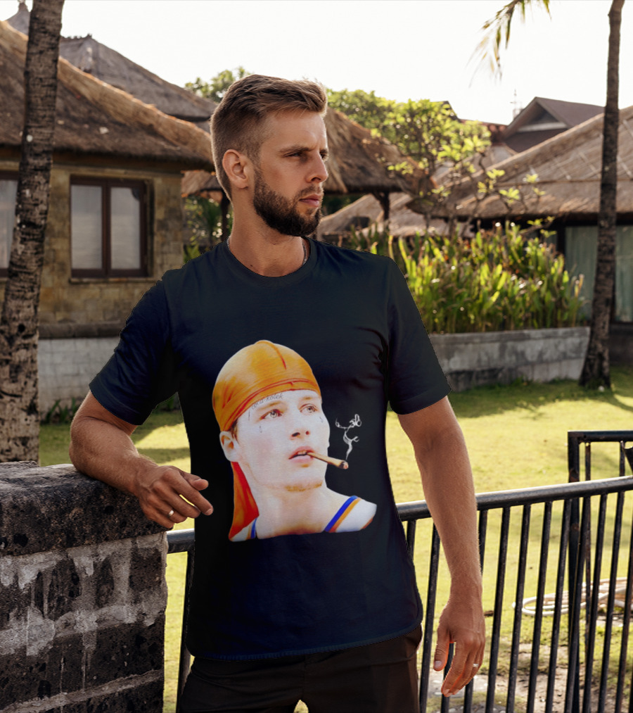 Gangsta Kolek Tyler Kolek Cool Kolek New York Knicks Cigar T-Shirt