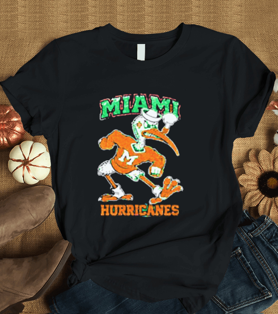 Miami Hurricanes Mascot Sports Team T-Shirt