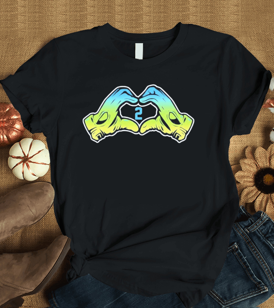 Yandy Diaz Heart Hands 2 T-Shirt