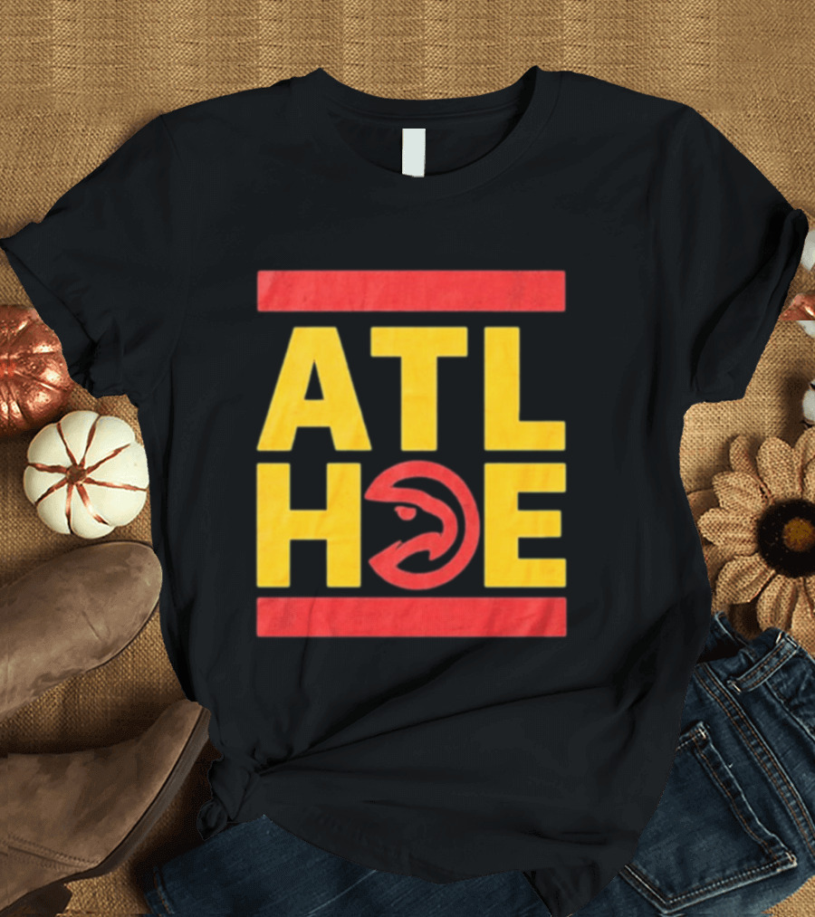 ATL Hoe Atlanta Hawks Bold Team Spirit T-Shirt