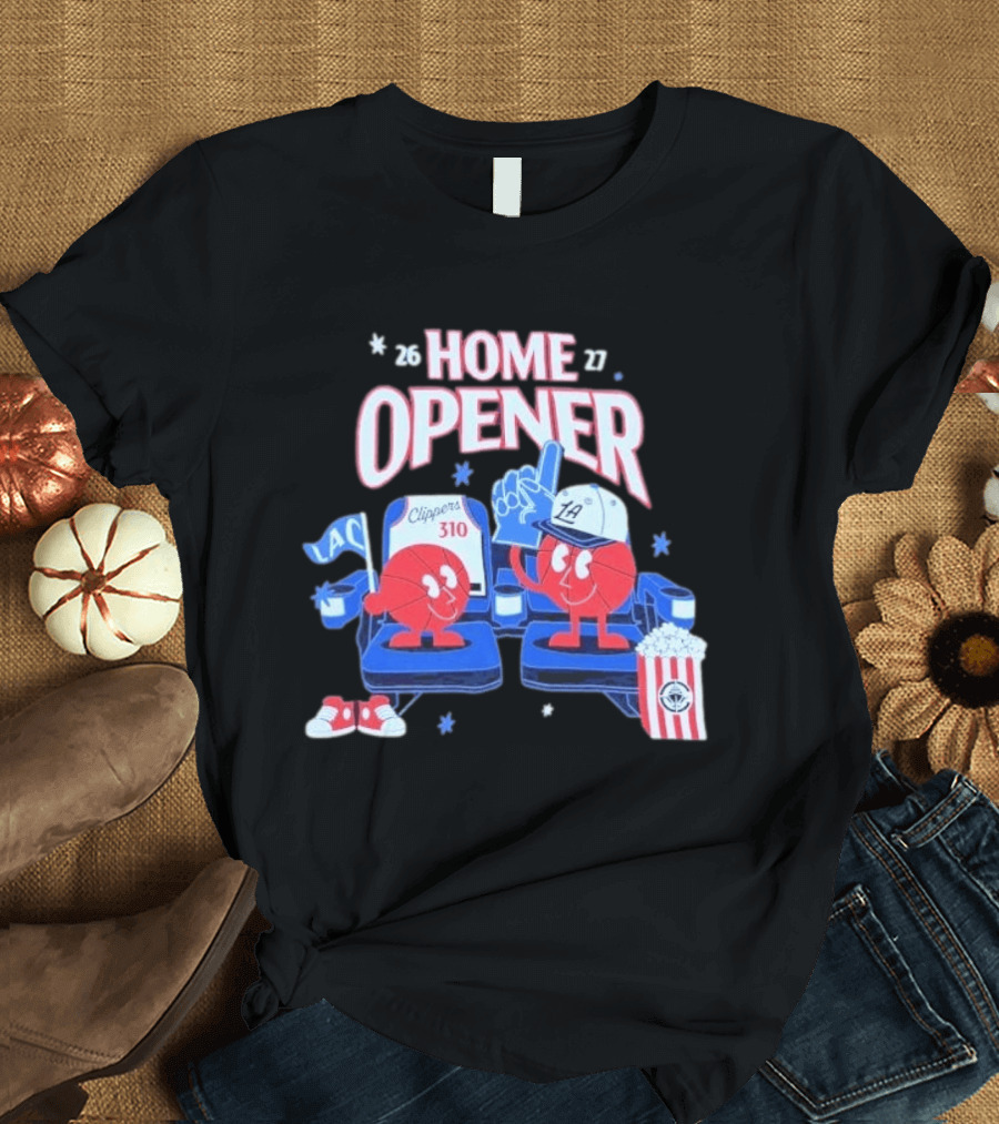 Los Angeles Clippers Home Opener 2026 27 LAC Clippers 310 T-Shirt