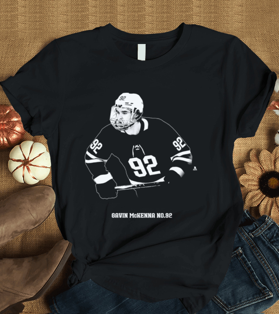 Gavin McKenna Toronto Maple Leafs No 92 T-Shirt