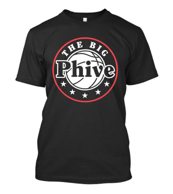 Philadelphia 76ers The Big Phive Basketball 2026 T-Shirt