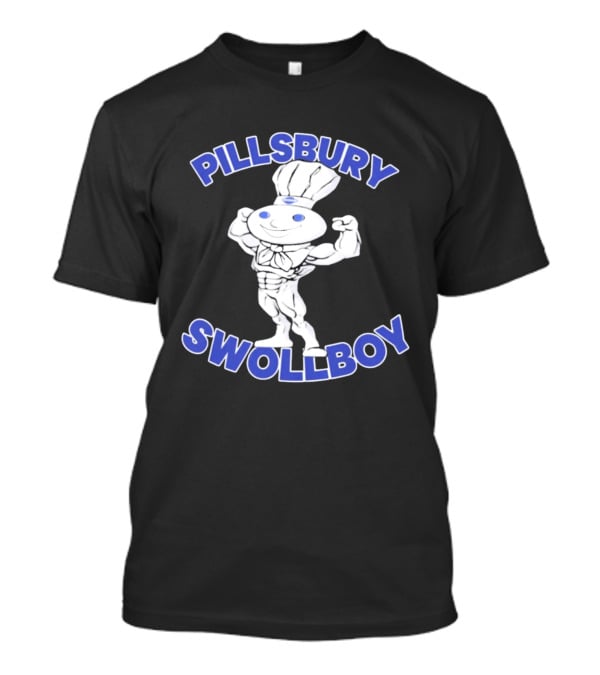 Pillsbury Swollboy Buff Doughboy Bodybuilding T-Shirt