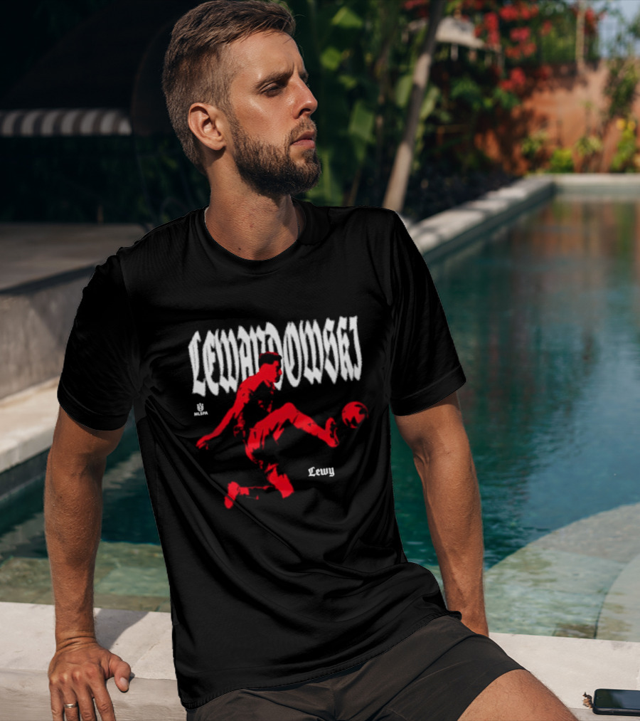 Robert Lewandowski Soccer Player T-Shirt