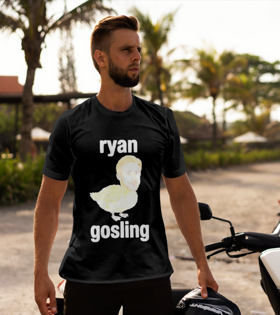Ryan Gosling Meme Goose Drawing T-Shirt