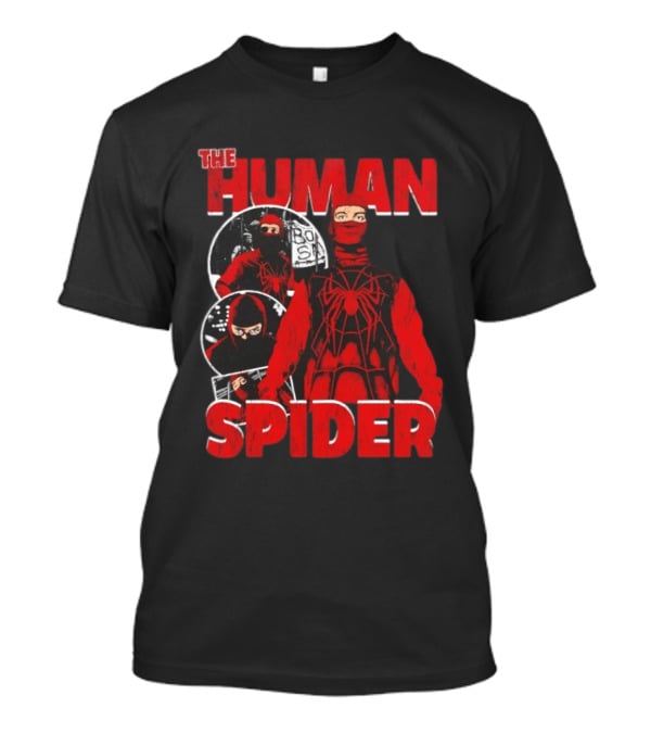 The Human Spider Marvel Bootleg Bodega Scene Comic T-Shirt