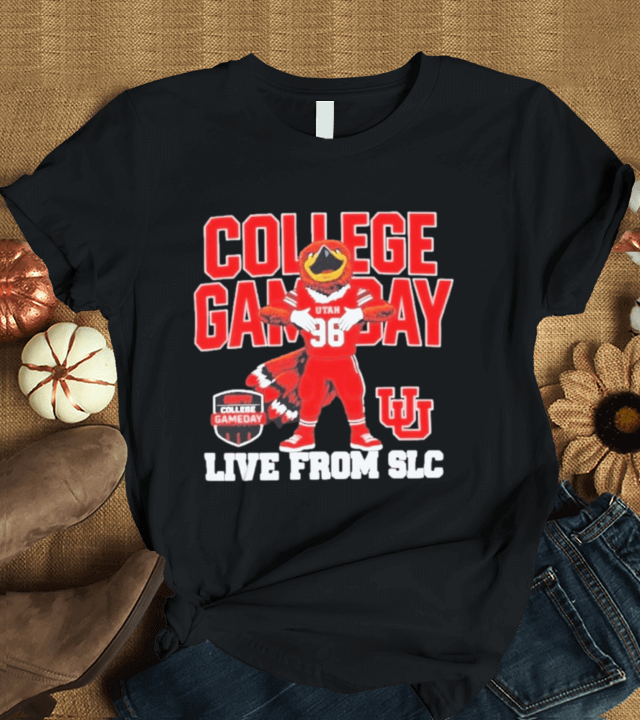College GameDay Live From SLC Utah Utes Swoop 96 T-Shirt