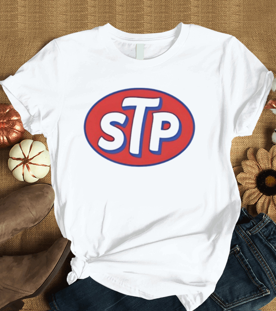 Brad Pitt STP Vintage Racing T-Shirt