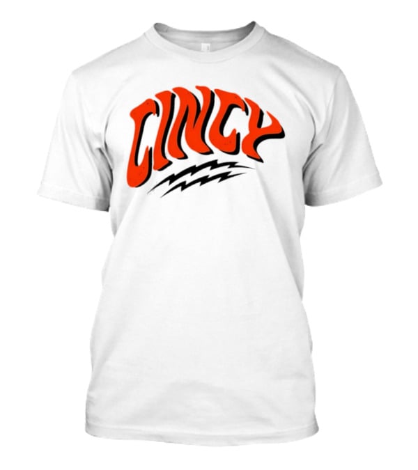 Cincy Warped Cincinnati Bengals Football Team Spirit T-Shirt