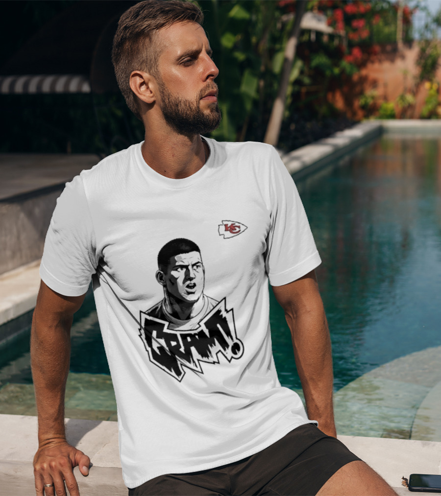 George Karlaftis KC Chiefs Cram 2026 Football T-Shirt