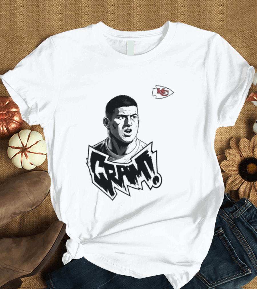 George Karlaftis KC Chiefs Cram 2026 Football T-Shirt