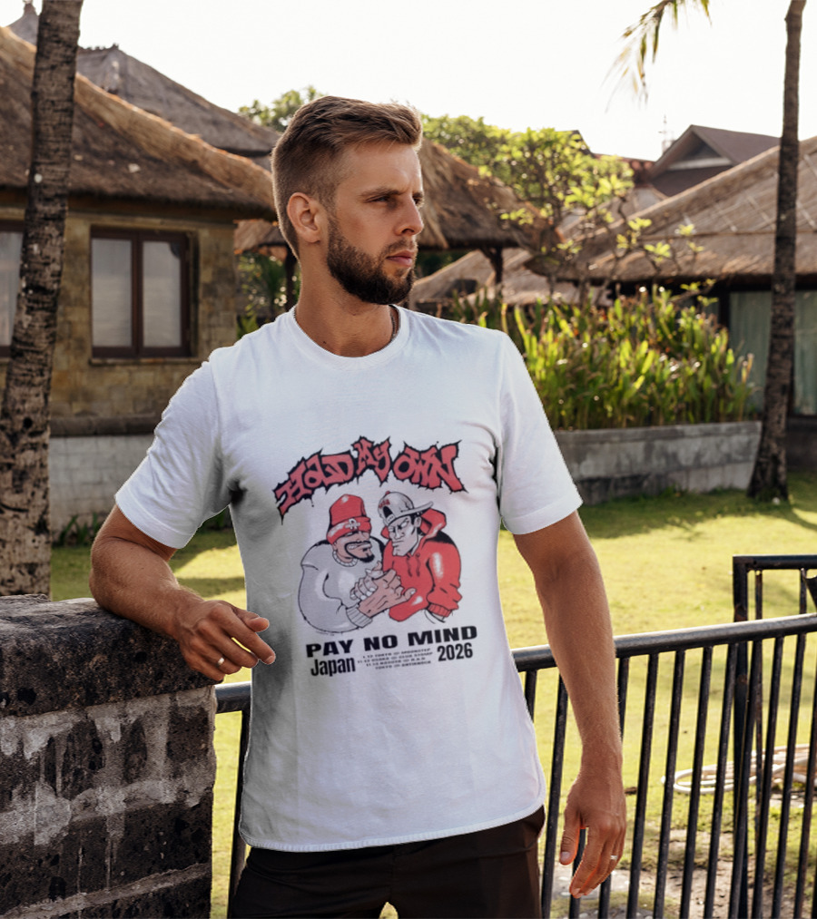 Hold My Own Pay No Mind Japan November 2026 Tour T-Shirt