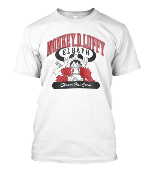 Monkey D. Luffy Elbaf Straw Hat Crew One Piece T-Shirt