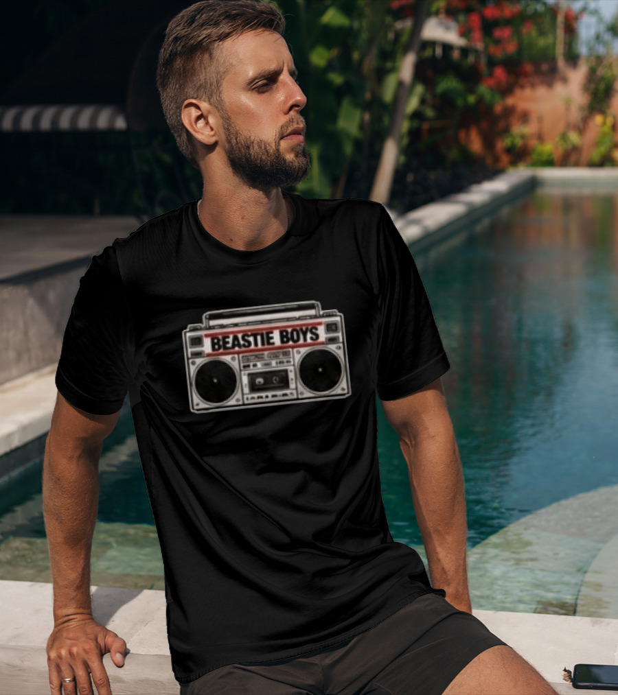 Beastie Boys Boombox Hip Hop Streetwear Sabotage Snoopy T-Shirt