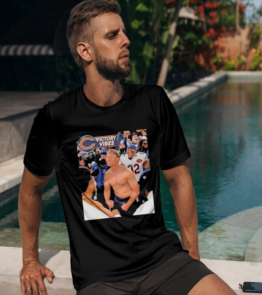 Chicago Bears Victory Vibes Ben Johnson Less 2026 T-Shirt