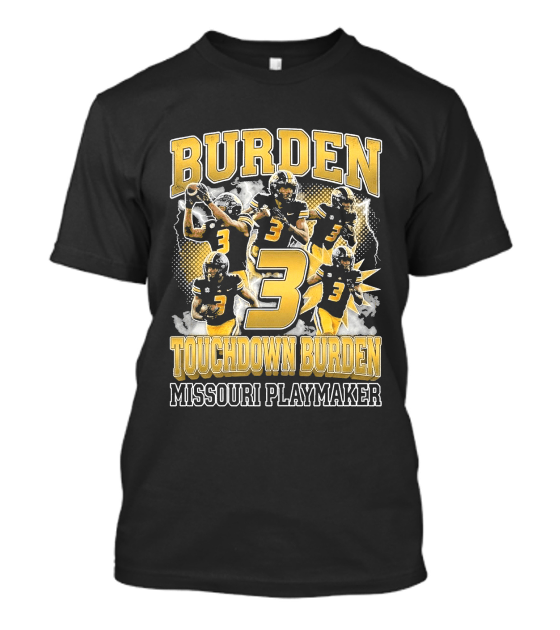 Burden 3 Touchdown Missouri Playmaker T-Shirt