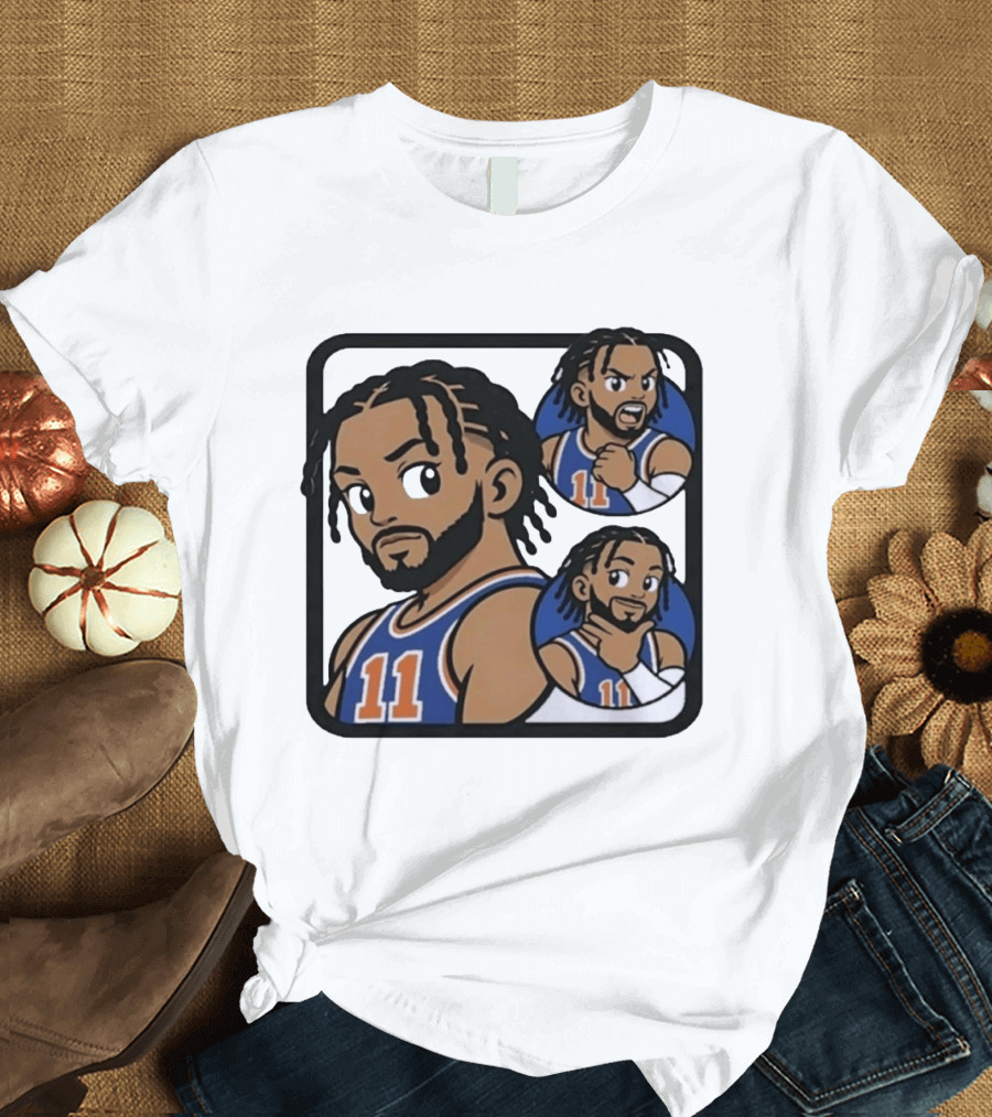 Jalen Brunson Anime Knicks Basketball 11 T-Shirt