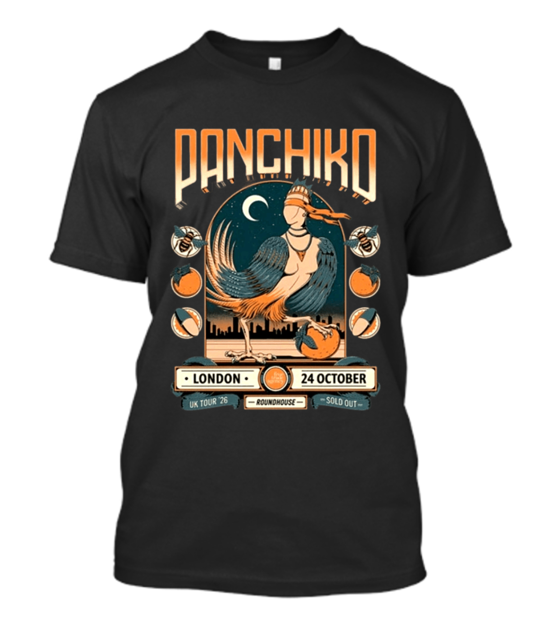 Panchiko London UK Tour '26 Event At Roundhouse 24 October Sold Out T-Shirt