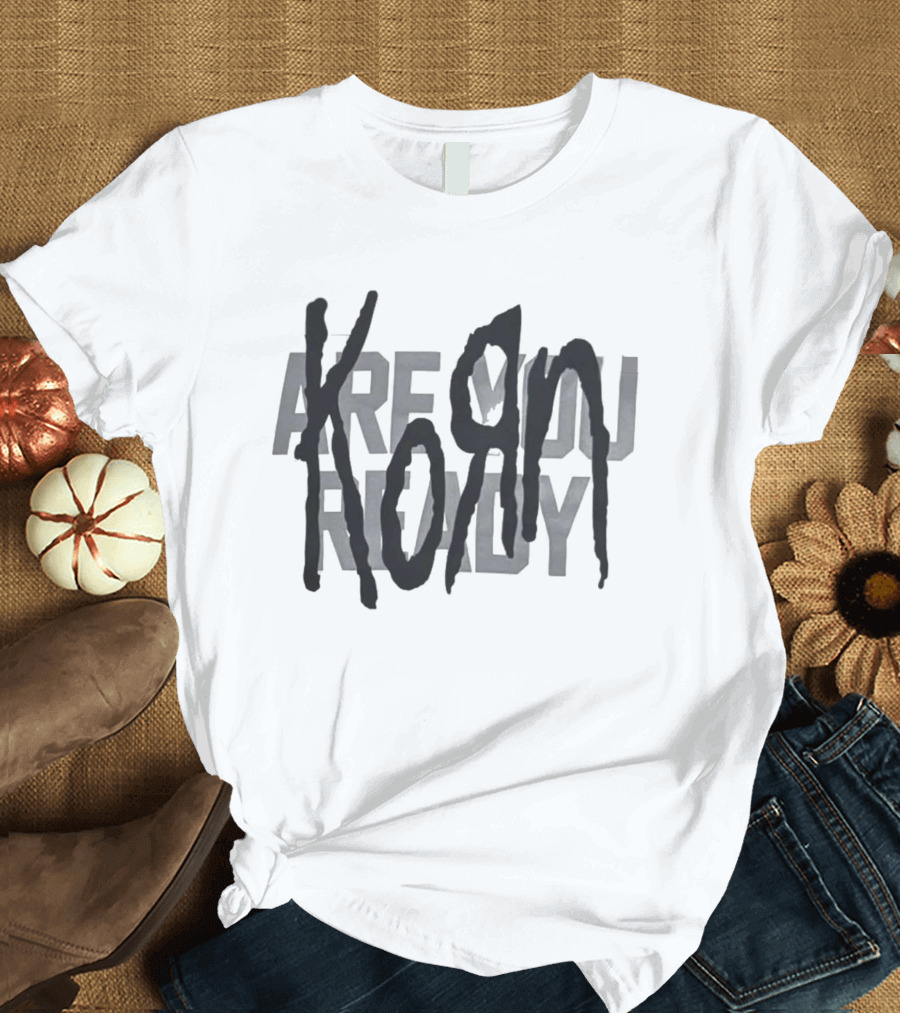 Korn Are You Ready 2026 Tour T-Shirt