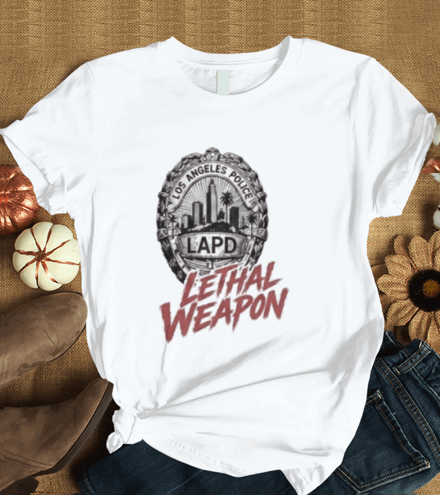 Lethal Weapon Ratfink Gremlins Action Movie Lovers T-Shirt