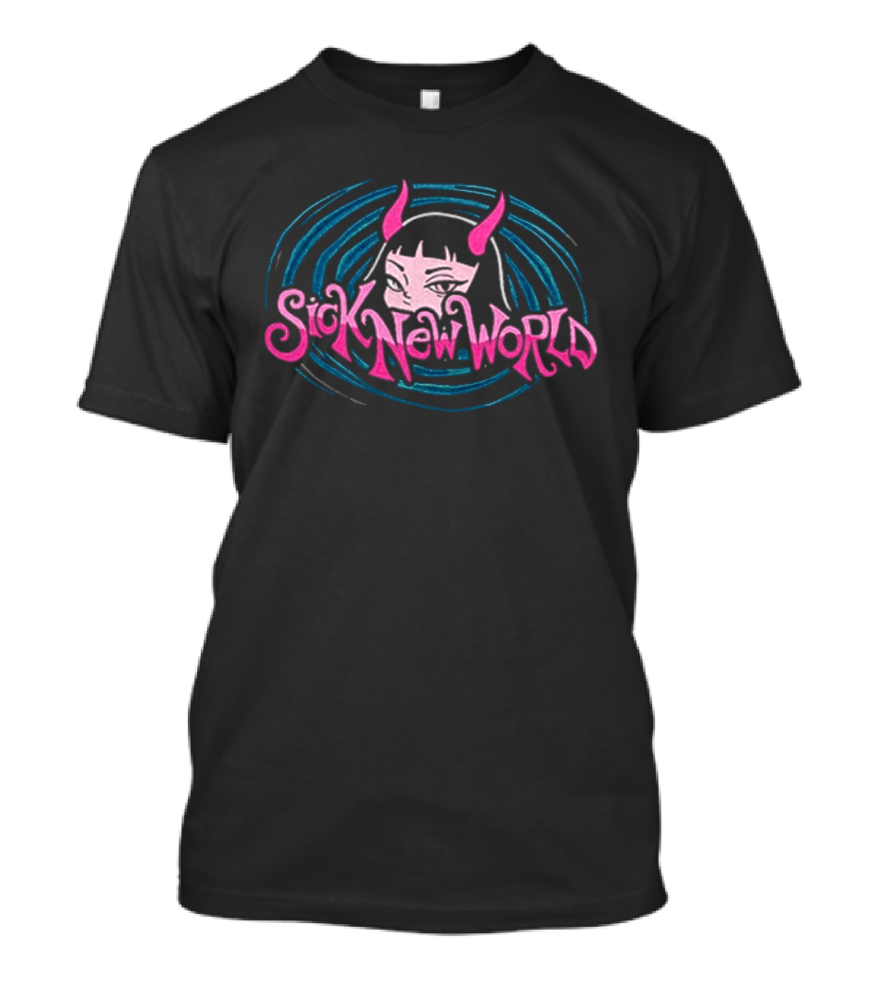 Sick New World 2026 Devil Girl Spiral Texas Motor Speedway Fort Worth October 24 T-Shirt