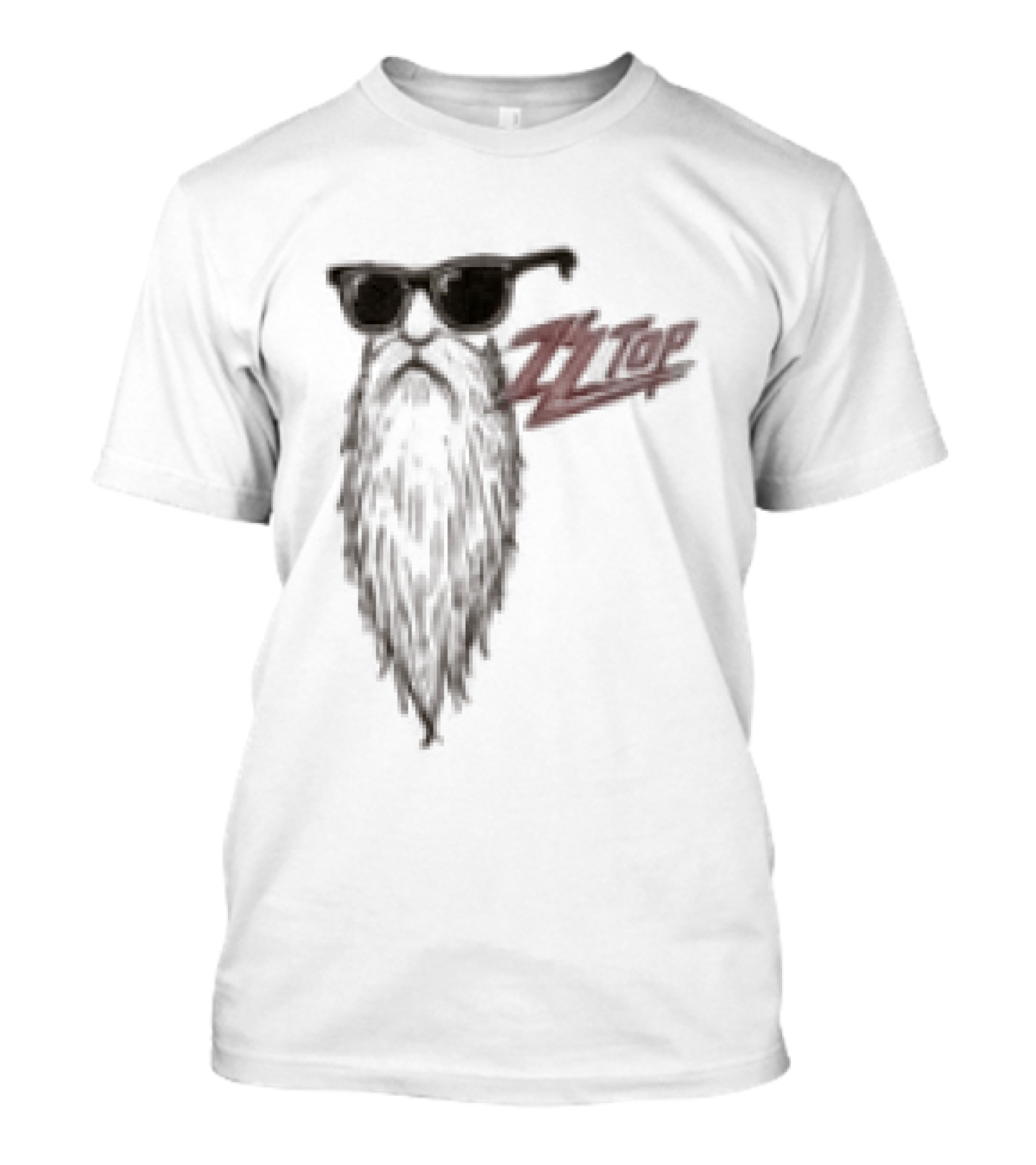 ZZ Top Snoopy Sharp Dressed Man Blues Rock Lovers Rugged Beard Band T-Shirt