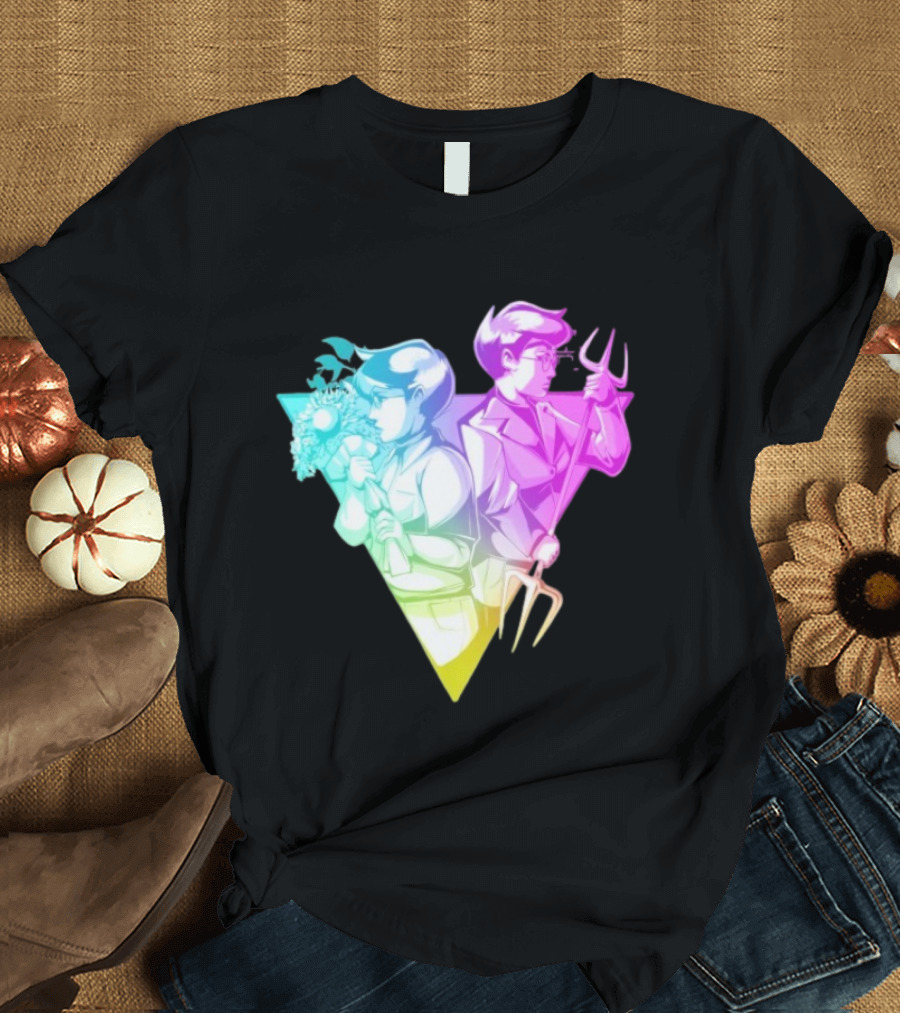 BDTH Division Character Illustration Gradient Style T-Shirt