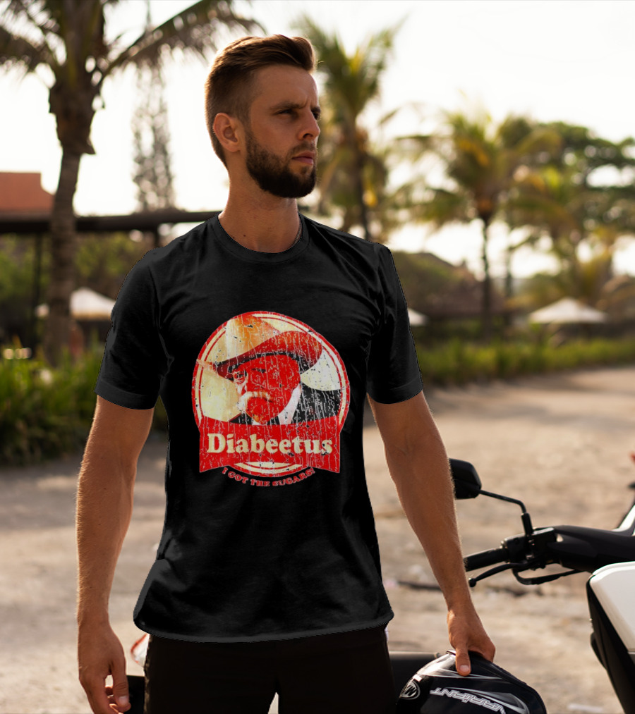 Cowboy Diabeetus I Got The Sugars Retro Parody T-Shirt