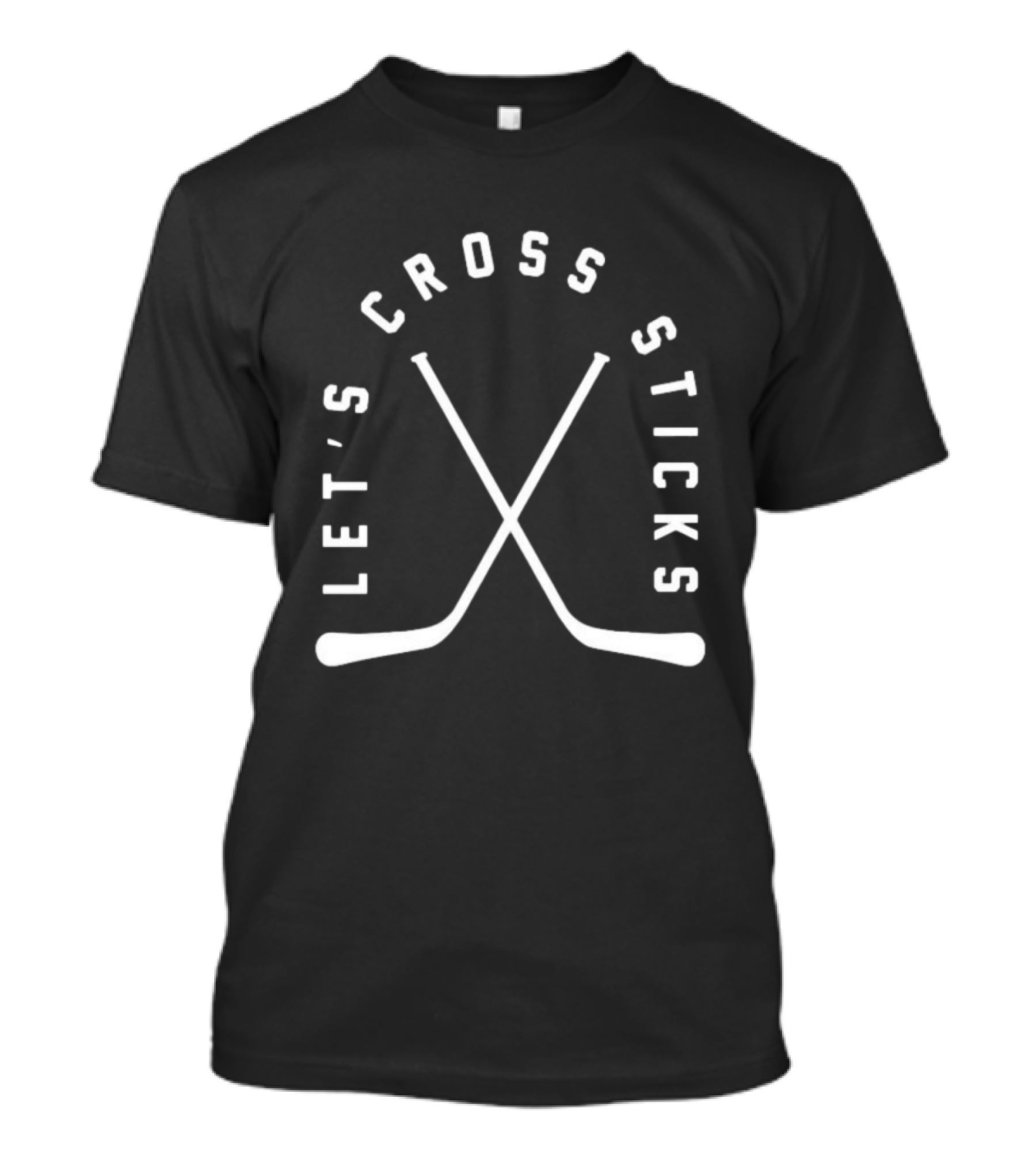 Let’s Cross Sticks Hockey T-Shirt